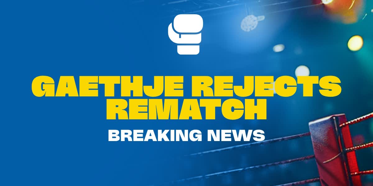Gathje rejects rematch