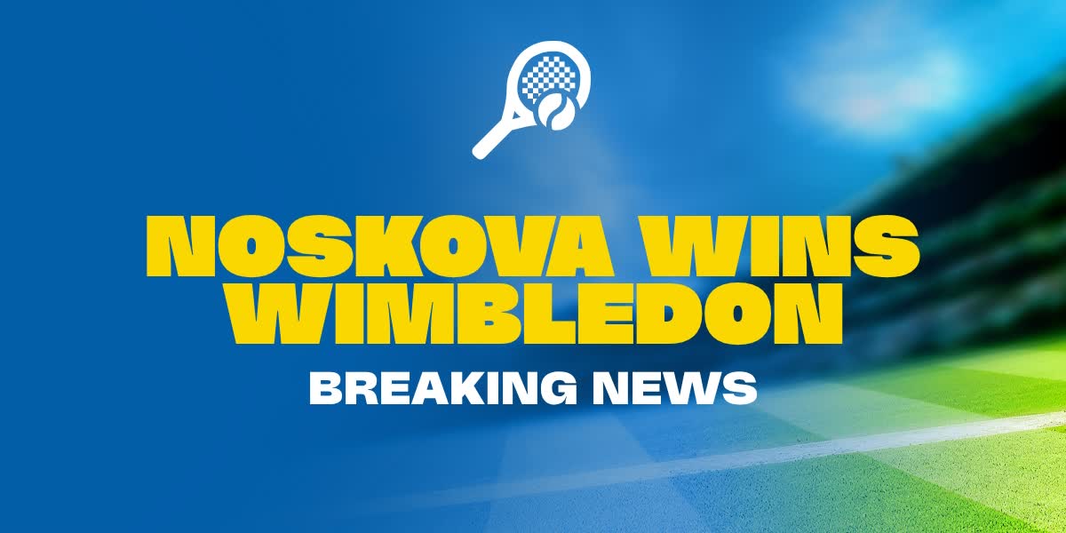 Noskova wins wimbledon