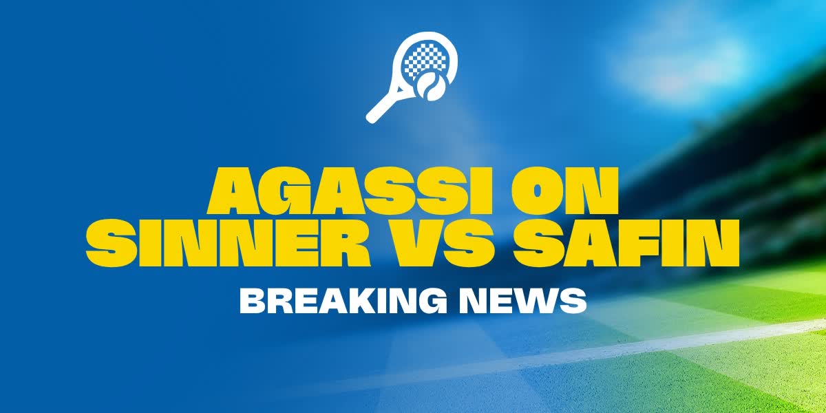 Agassi on Sinner vs Safin